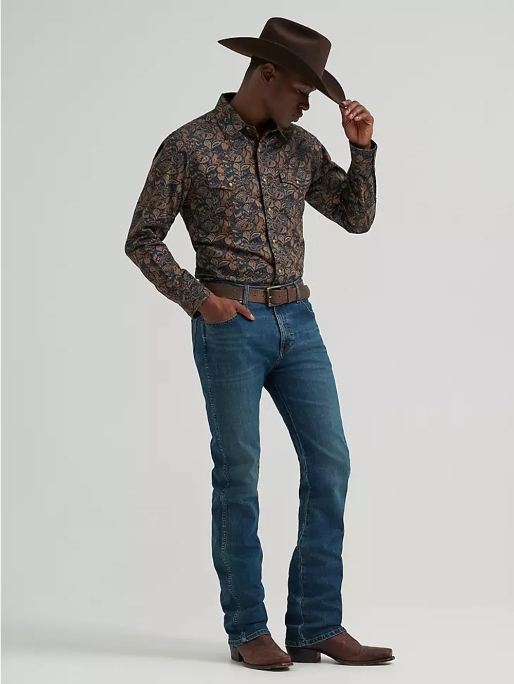 Wrangler retro slim fit bootcut jeans 34/34